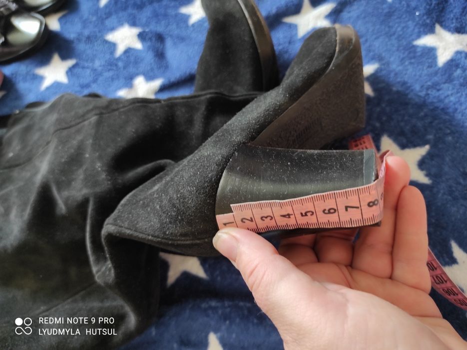 Утеплені нубукові чоботи