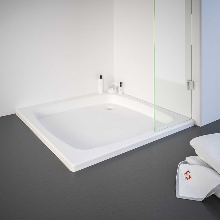 Nowy brodzik, akryl, Schulte 90 x 90