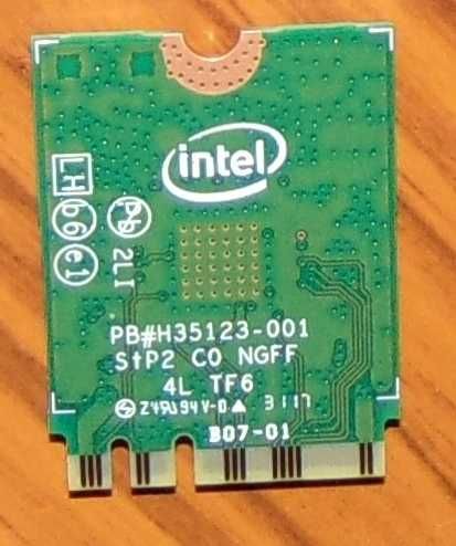 Wi-Fi Bluetooth модуль Intel Wireless-AC 7265 NGW M.2 867Mbps 802.11ac