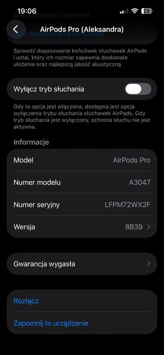 AirPods Pro 2 gen w bardzo dobrym stanie