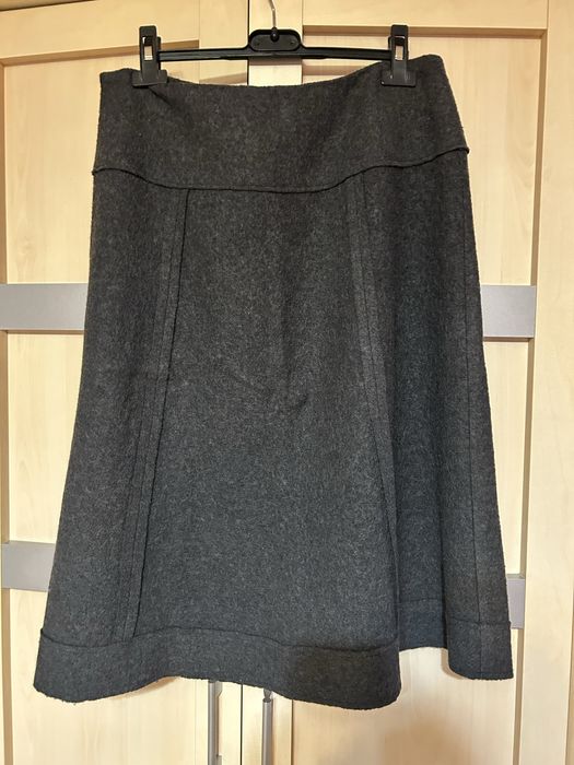 Ciemna szeroka spódnica Quiosque