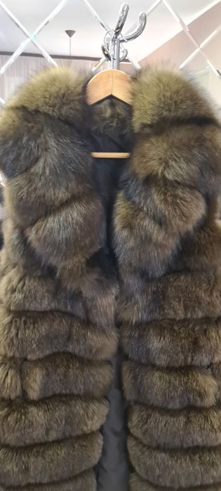 Шикарна хутряна жилетка, під соболя