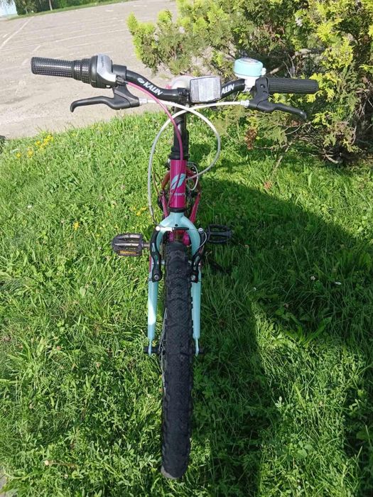 Jak NOWY ROWER INDIANA dla dziewczynki różowy 20 cali