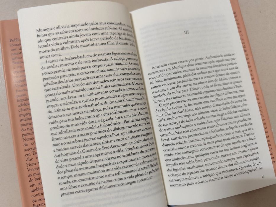 Livro: Morte em Veneza de Thomas Mann