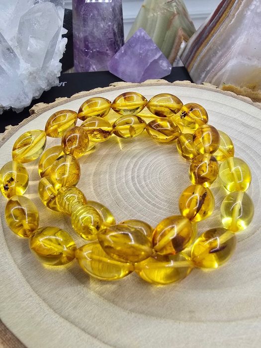 Намисто з натурального Бурштину - LUX  якість