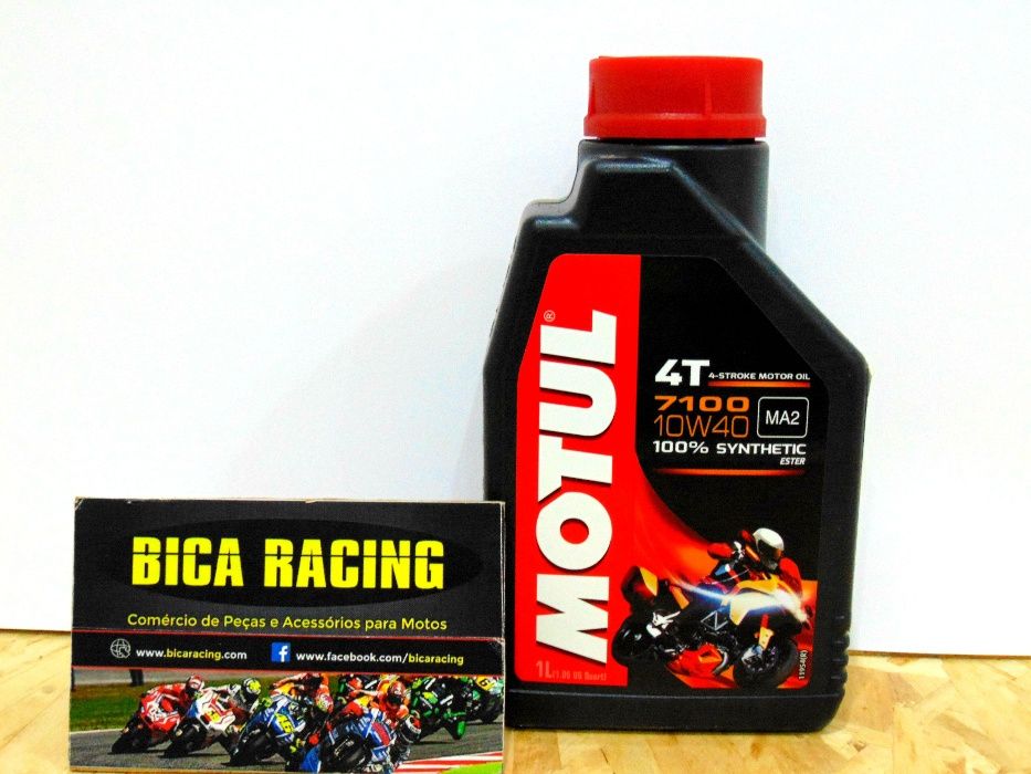 Oleo Motul 7100 10w40 1Litro Suzuki Yamaha Kawasaki Honda BMW