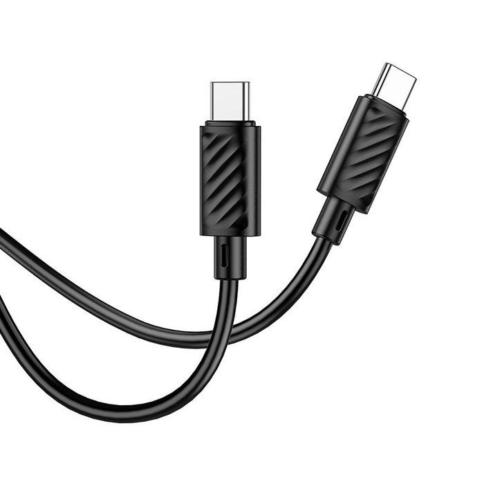 Kabel USB C do USB C Hoco 3A 60W 2 m X88 czarny