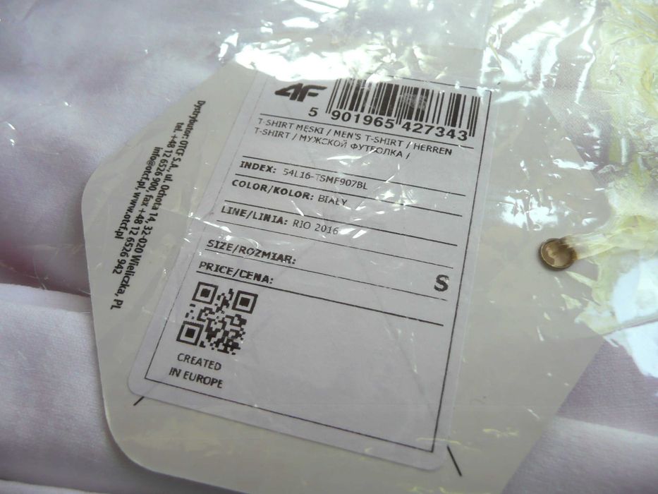 nowy tshirt 4F reprezentacji polski rio 2016 rozm S/M