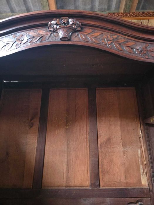 Szafa dębowa Ludwik, rzeźbiona #2491 Stylowy Węgrów