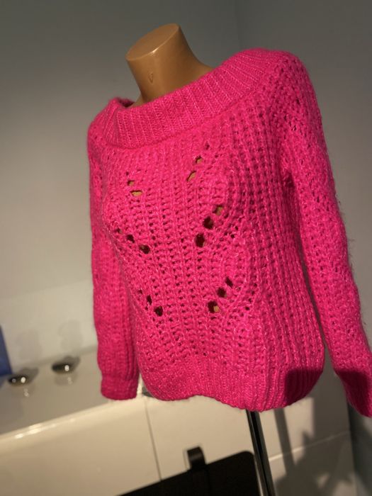 Sweter moherowy akryl