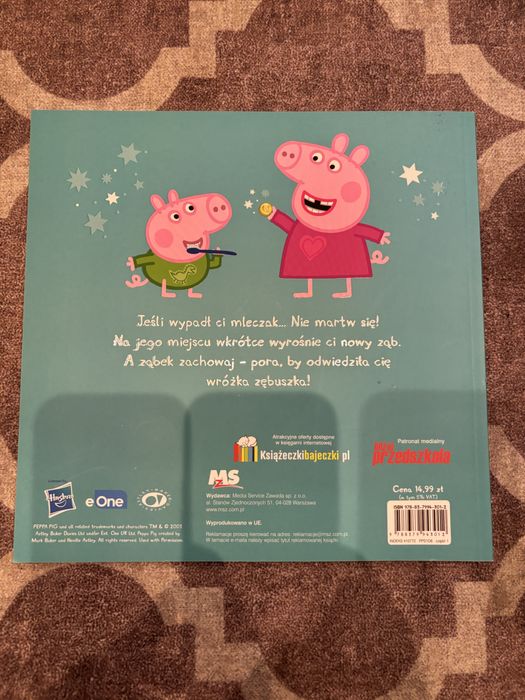 Świnka Pepe - 2 ksiazki - duze