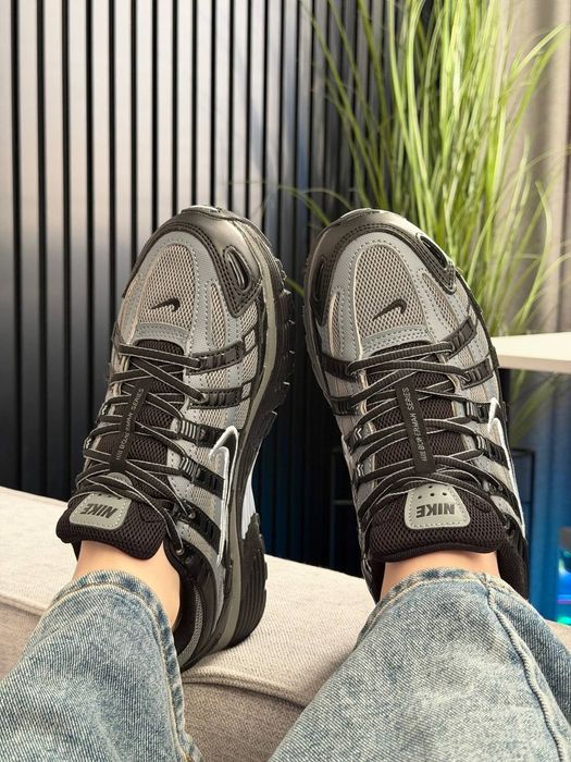Кросівки Nike P-6000 Grey Black (36-45)