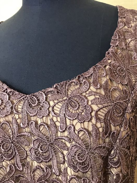 Ажурное, кружевное платье