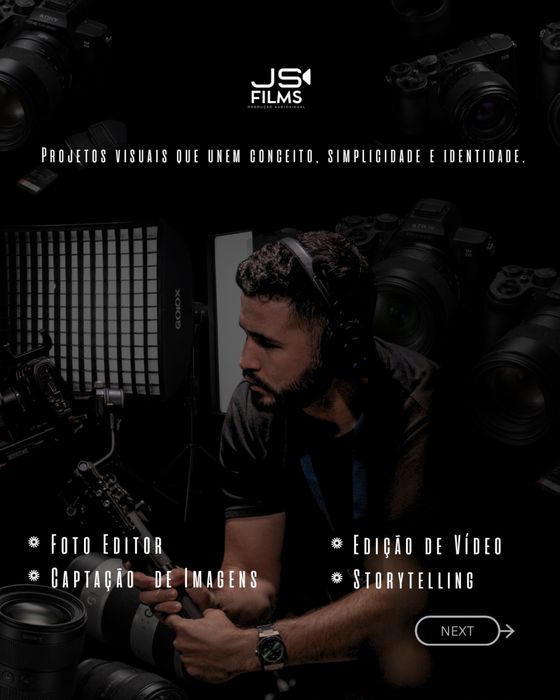 Editor de Vídeo & Foto | Design Gráfico
