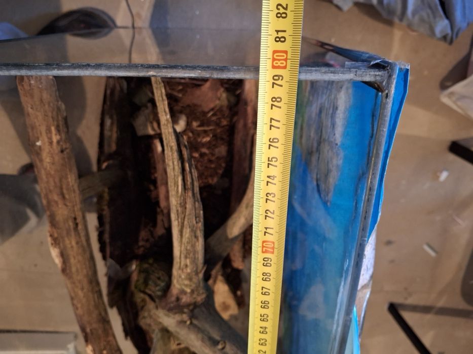 Terrarium dla jaszczurki węża 80x45x35