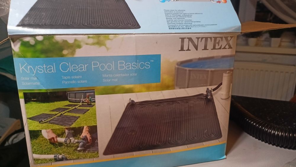 Килимок для нагріву води в басейні Intex