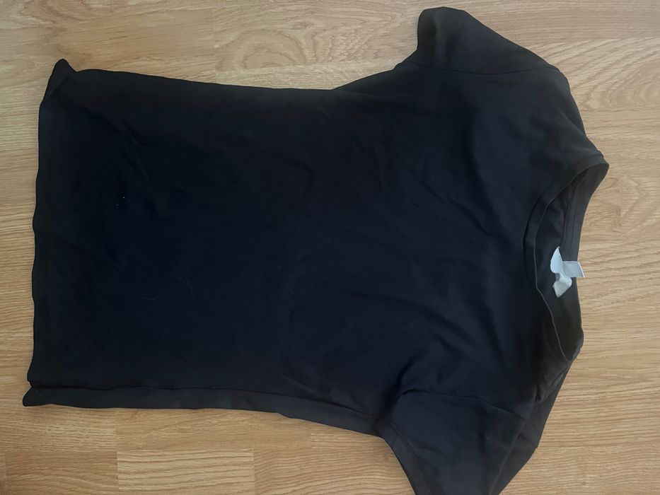 Топ чорний еластичний H&M