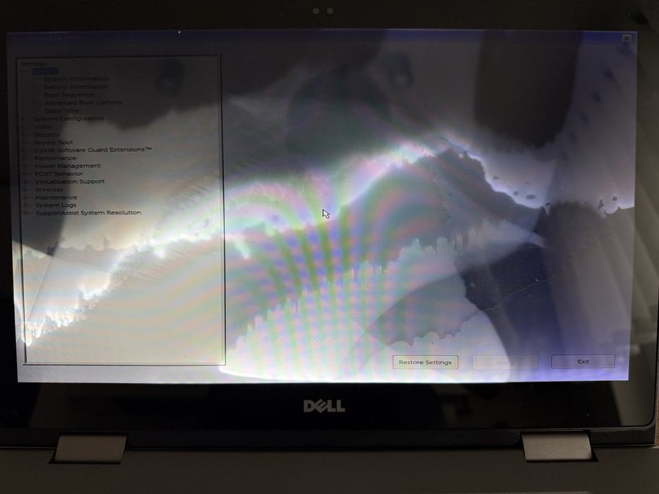 Laptop DELL  INSPIRON P58F dotykowy