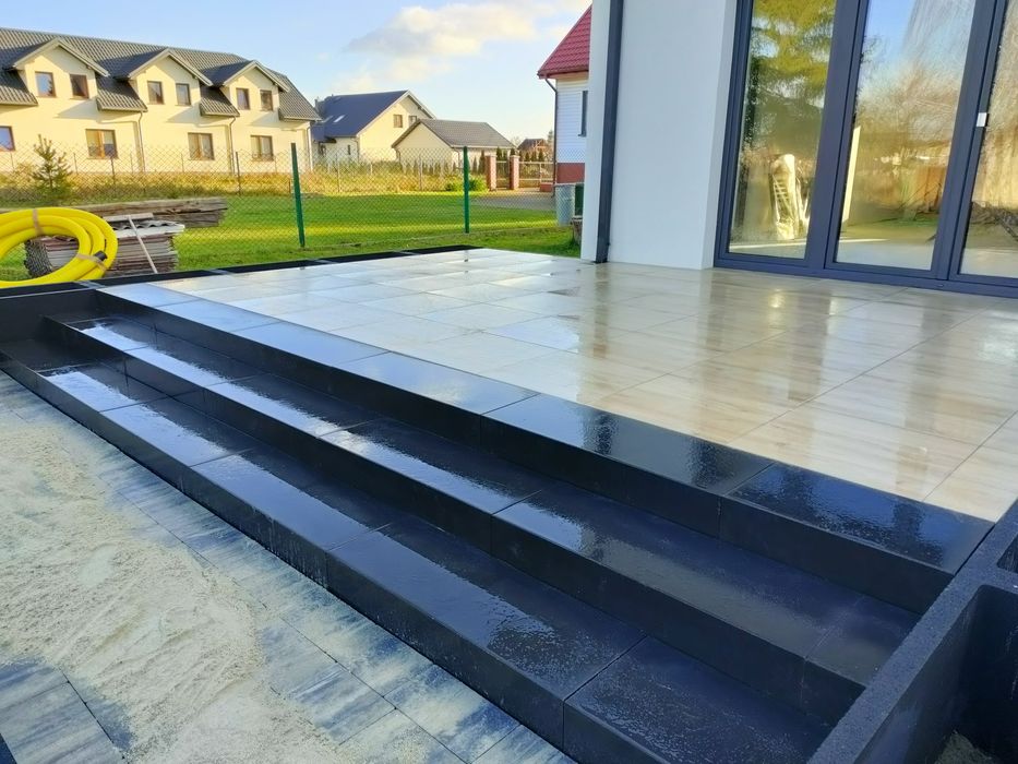 Brukarstwo, Układanie kostki brukowej