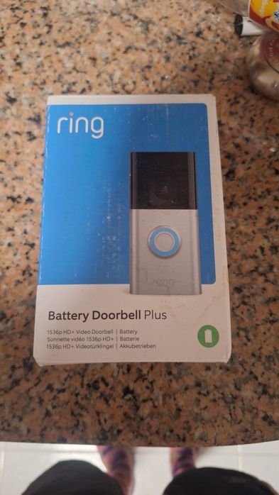 Ring, battery doorbell plus