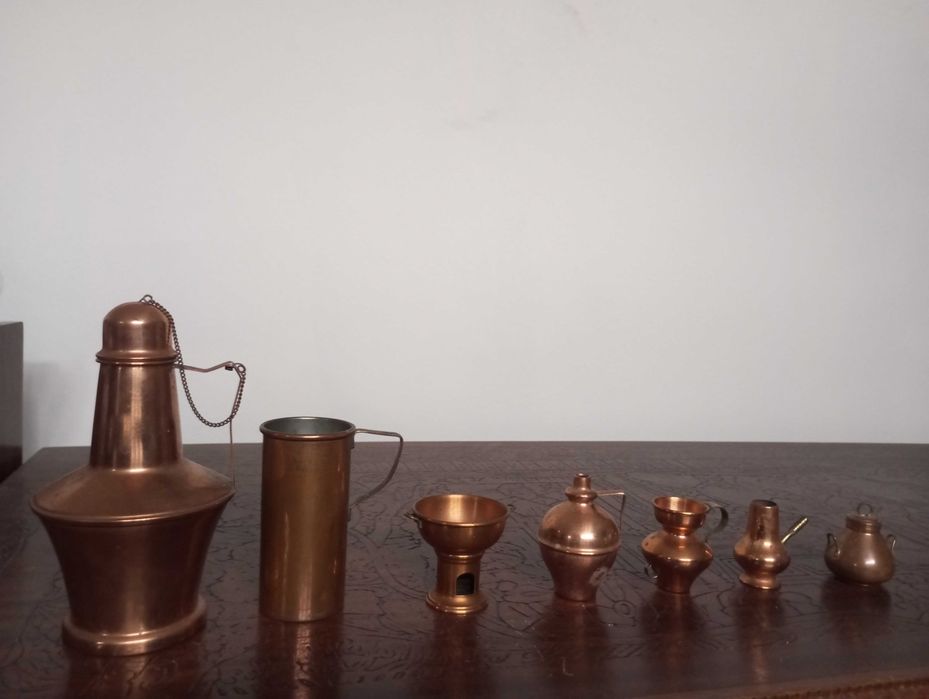 Miniaturas em cobre