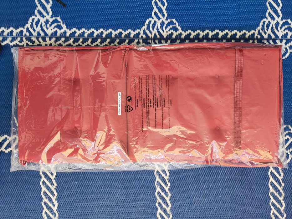 Almofadas Terracota Beliani para cadeira jardim MAUI (conjunto de 2)