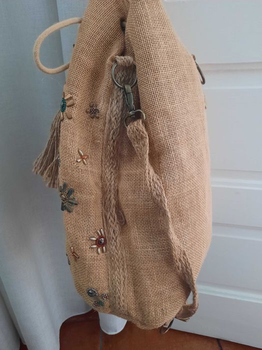 Saco/bolsa/carteira artesanal nova