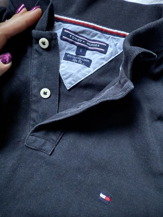 Używana męska koszulka marki Tommy Hilfiger, rozmiar S