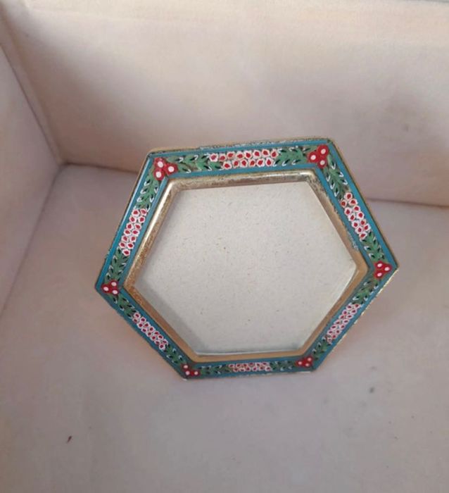 Molduras antigas milefiori em micro-mosaico italiano