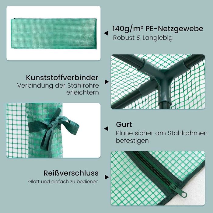 Nowa szklarnia / namiot do uprawy / cieplarnia / altana foliowa !K72!