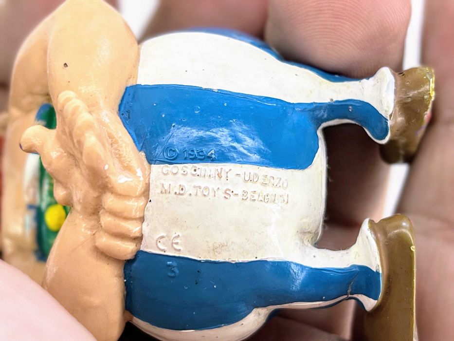 Asterix e Obelix - Figura PVC Vintage 1994 M.D. Toys (Bélgica)