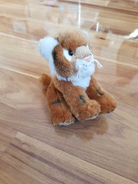 tygrysek Nature Planet pluszak tygrys realistyczny dziki kot