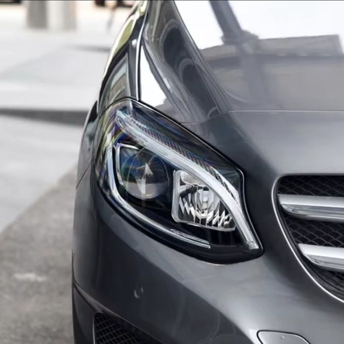 Vidro capa lente farol ótica mercedes classe B W246
