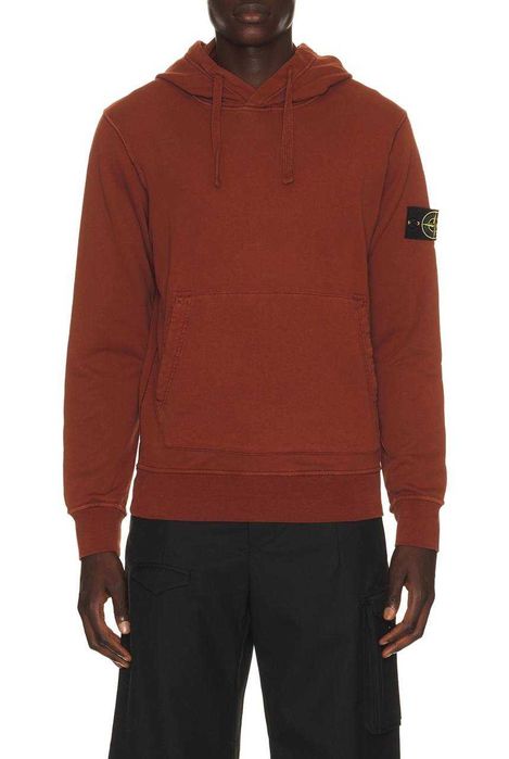 Оригинал ! Худи Stone Island, Стон Айленд XL, Червоне, Нове. Кофта