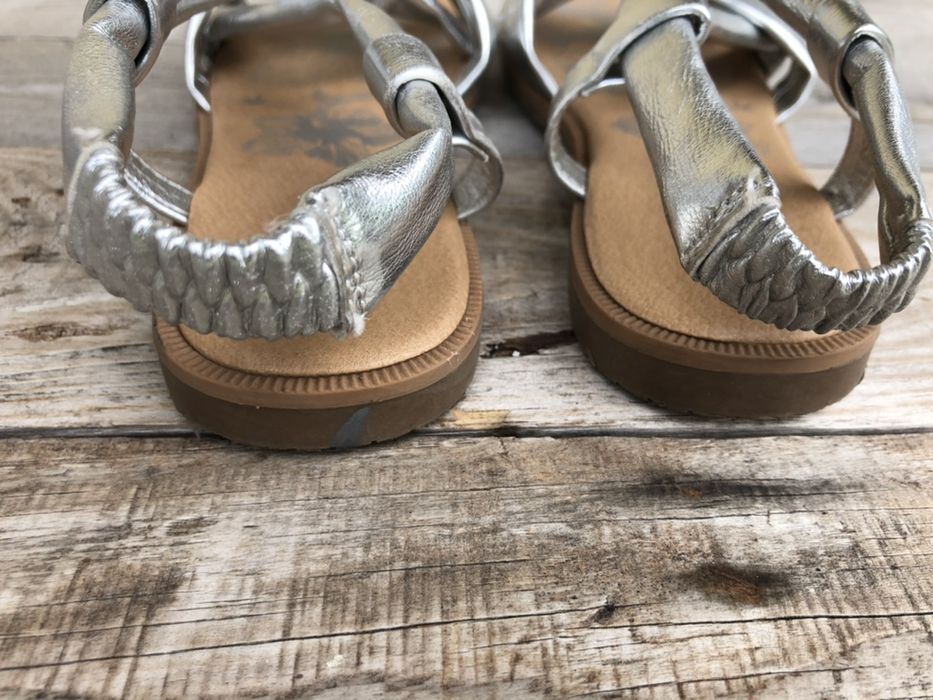 Sandały srebrne rozm 32