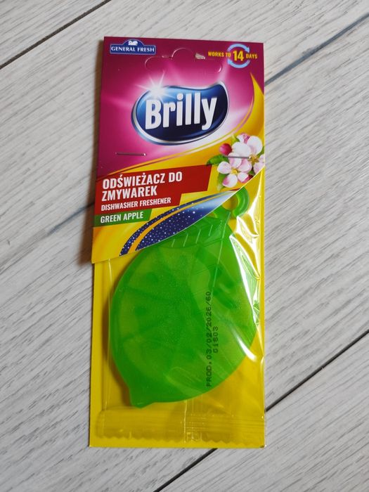 Odświeżacz do zmywarek Brilly General Fresh o zapachu zielonego jabłuszka