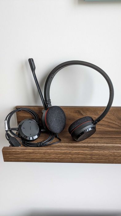 Jabra Evolve 20 - Auscultadores USB com Microfone para Teletrabalho