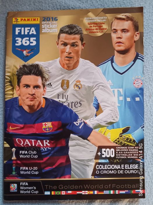 Caderneta FIFA - em muito bom estado