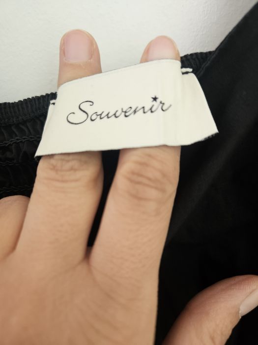 Czarna sukienka Souvenir Italy maxi