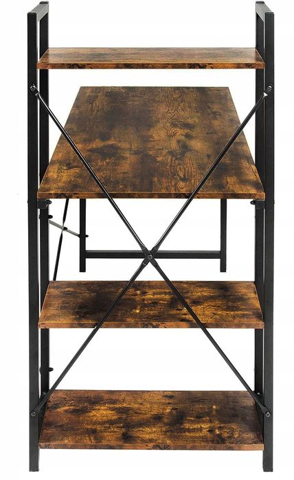 NOWE Biurko Gamingowe Metalowe Komputerowe Meble Szkolne Loft Okazja