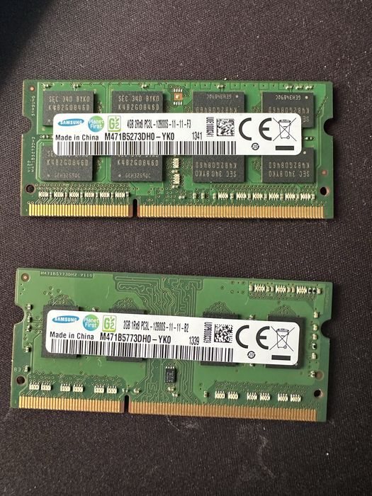 Озу samsung ddr3 4 and 2 gb