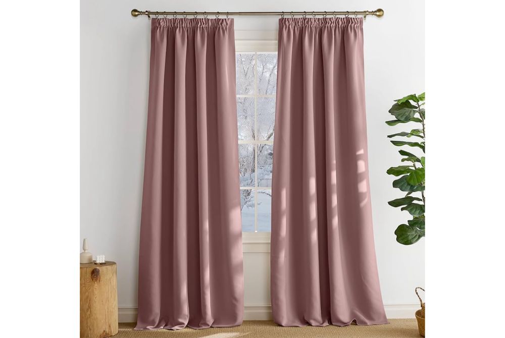 2 Pack Zasłony 140x245. Zaciemniające Termiczne Na Żabki