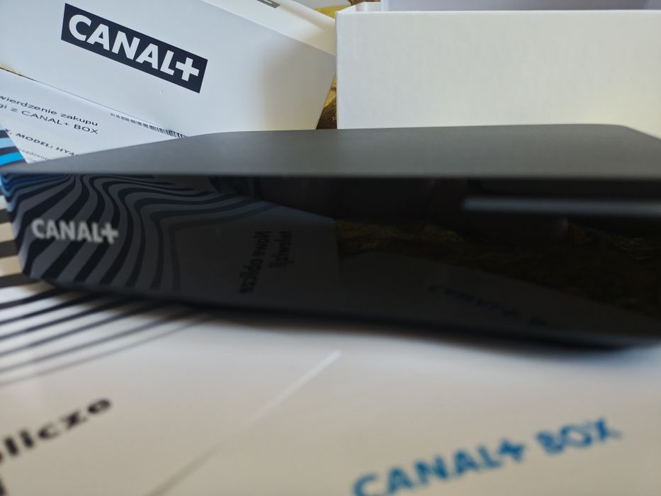 Canal+ BOX 4K, DVB-T2 HEVC, Android TV, Chromecast, Wi-Fi Najnowszy launcher WOLF, YouTube bez reklam !!!