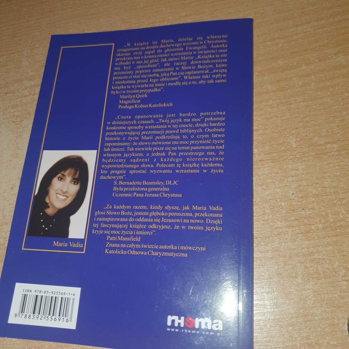 Twój język ma moc Maria Vadia
