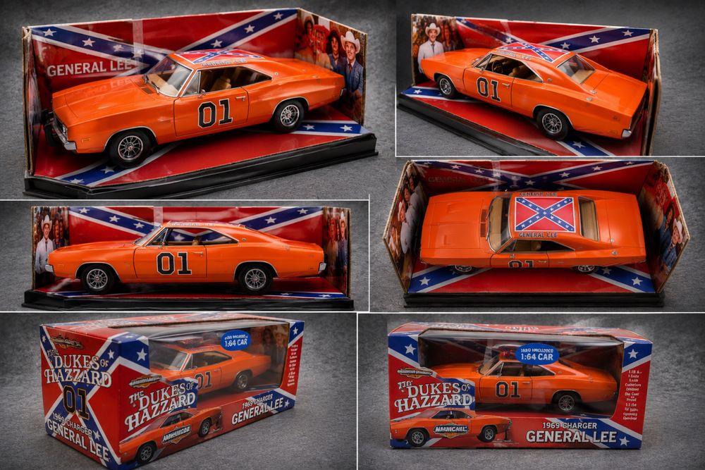 ERTL Dodge Charger General Lee The Dukes of  Jazzars 1/18