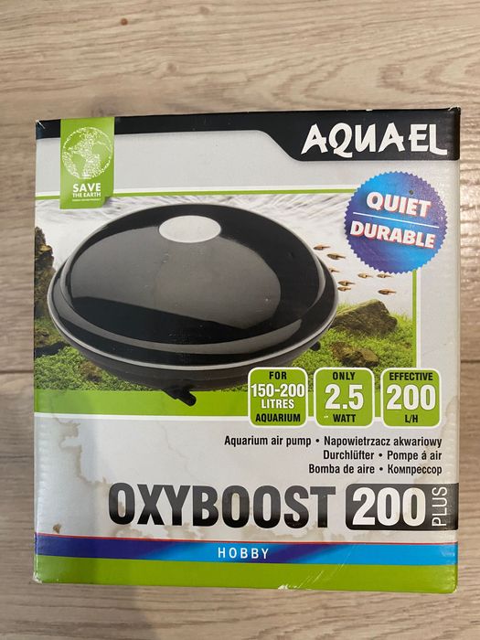Компрессор Aquael Oxyboost AP-200 Plus для аквариума 150-200 л