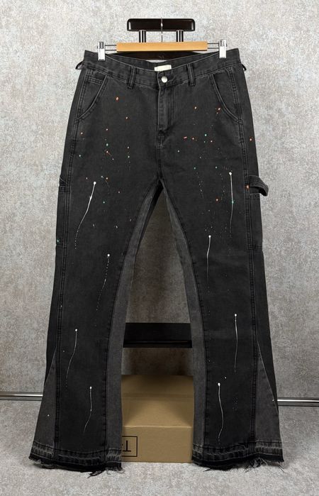 Чоловічі чорні flared джинси Gallery Dept Розмір M/L W33