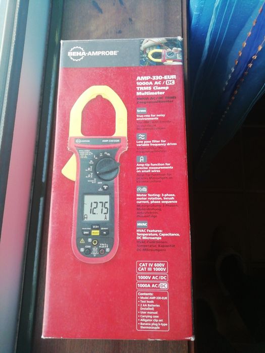 Multimeter/Phase-Sequence Tester Clamp64730004619651120