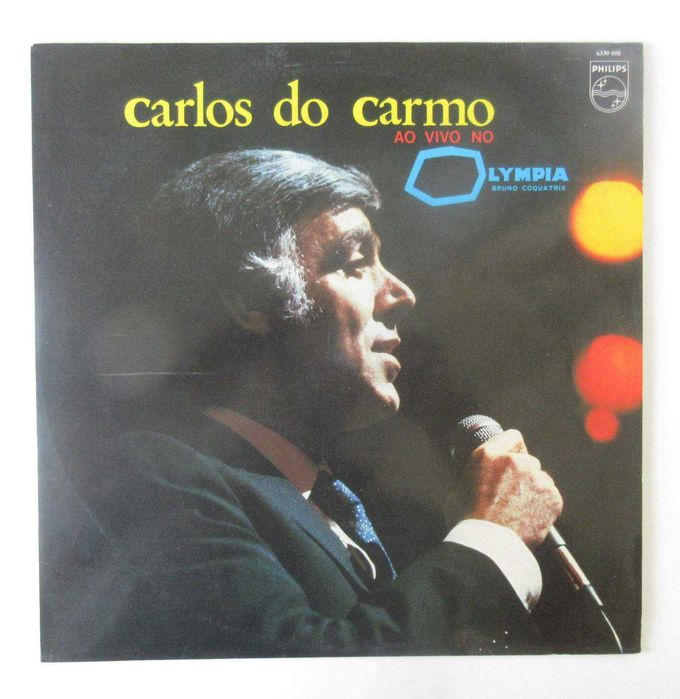 CARLOS DO CARMO - Ao Vivo No Olympia (LP)