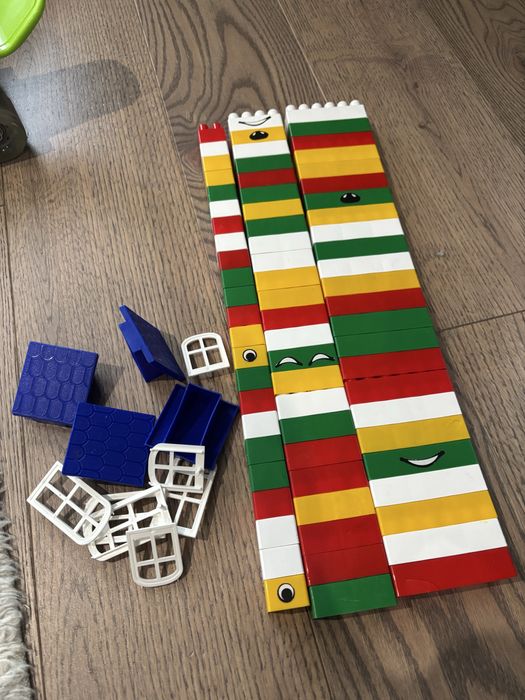 Конструктор пластиковий, дитячий, кольоровий